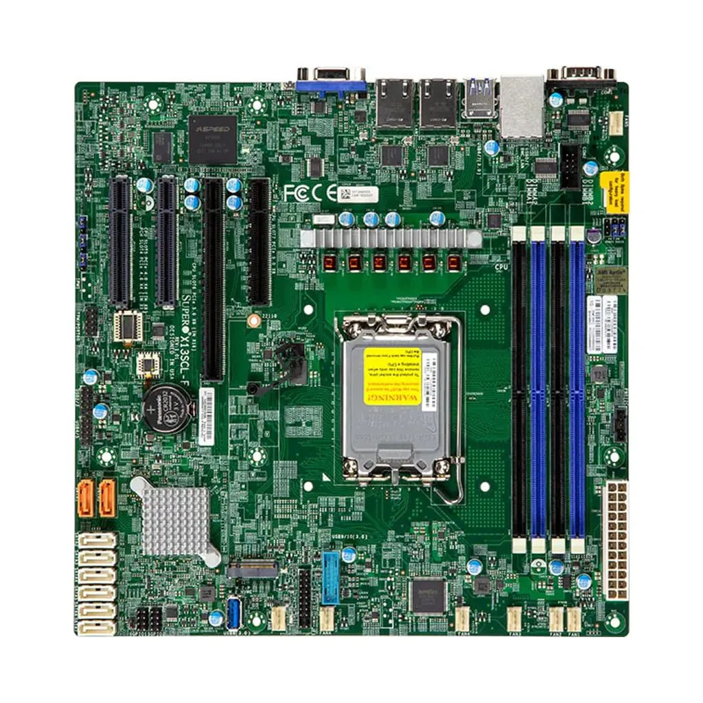 Supermicro MBD-X13SCL-F-B Supermicro X13SCL-F MicroATX Motherboard