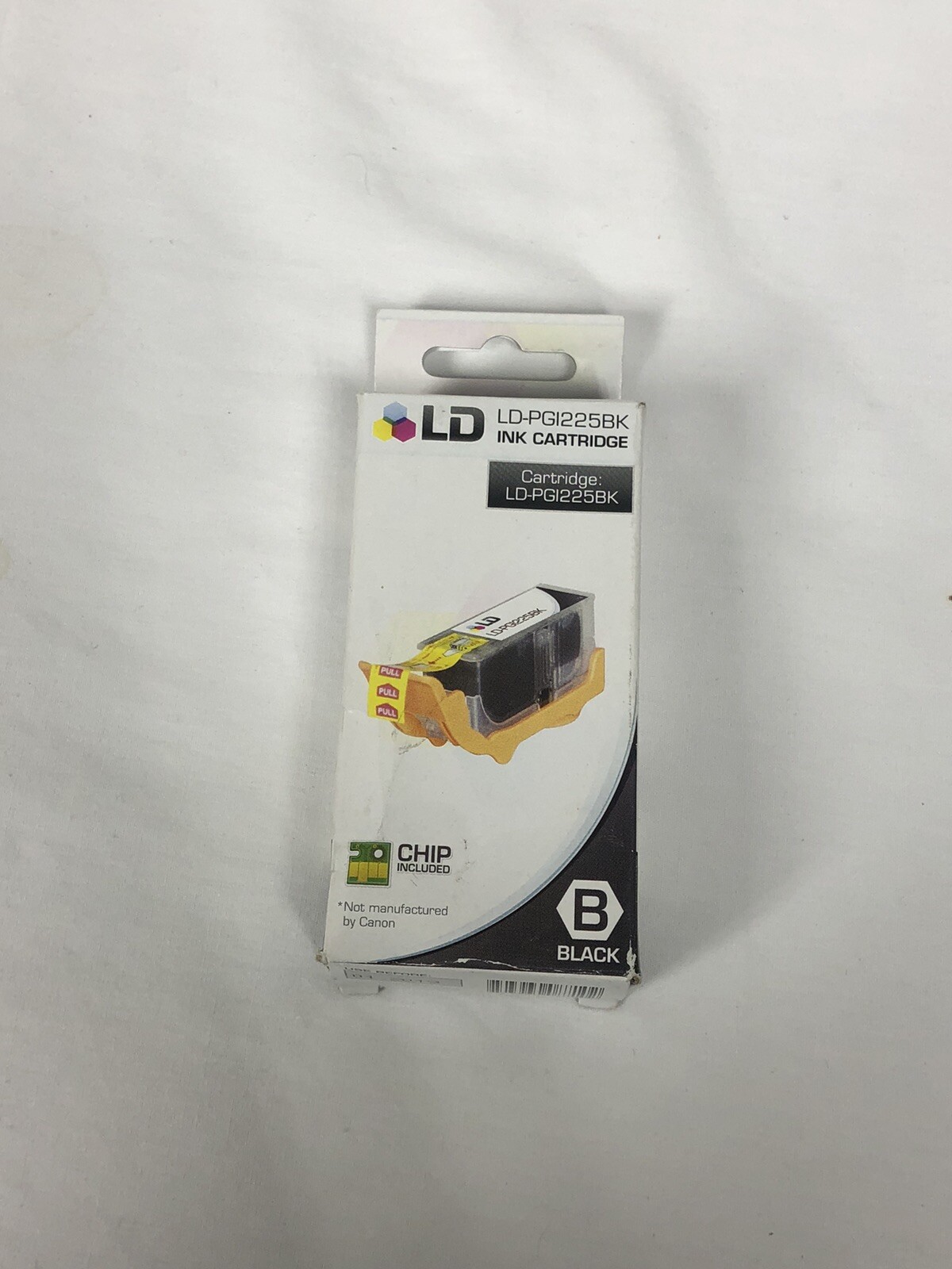 LD-PG1225BK Black Ink Cartridge  Expired 1/19
