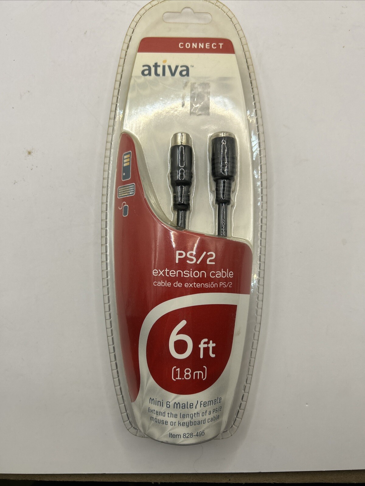 Ativa 6-feet PS/2 Keyboard/Mouse Extension Cable 🐭 When Ya Need It Ya Need It