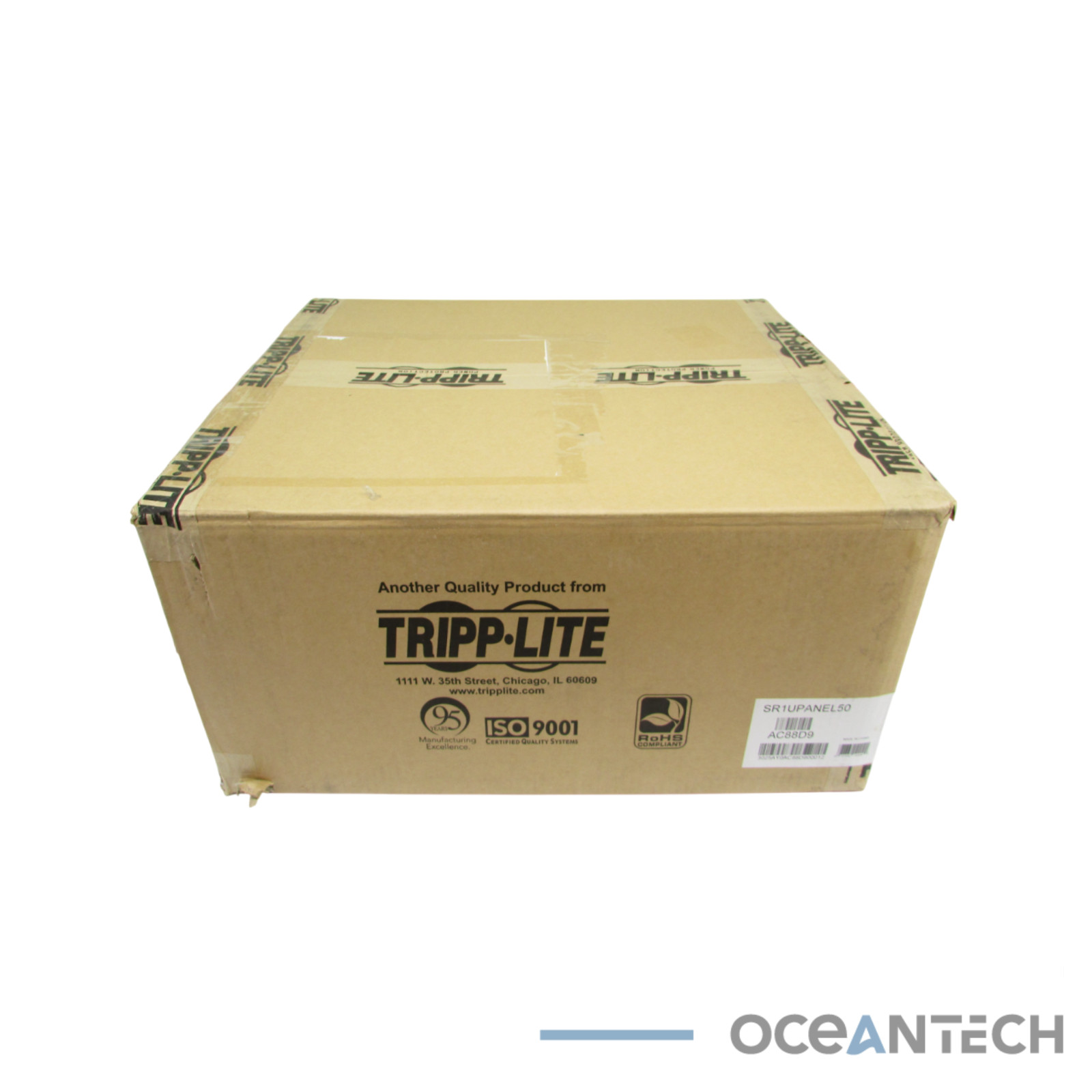 Tripp Lite Rack Enclosure Cabinet Cooling Blanking Panel 50-Pack SR1UPANEL50