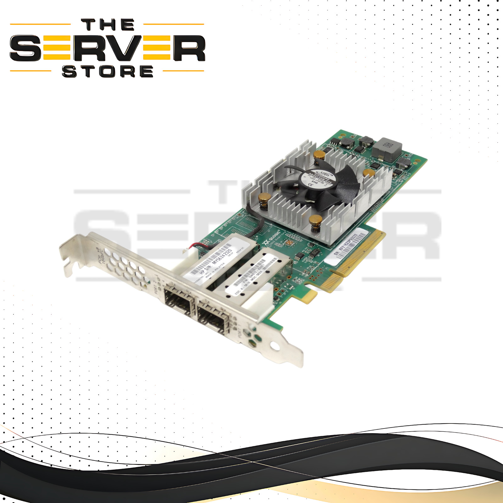 HPE StoreFabric SN1000Q QLogic QLE2662 16Gb 2 Port FC HBA QW972-63001 699765-001