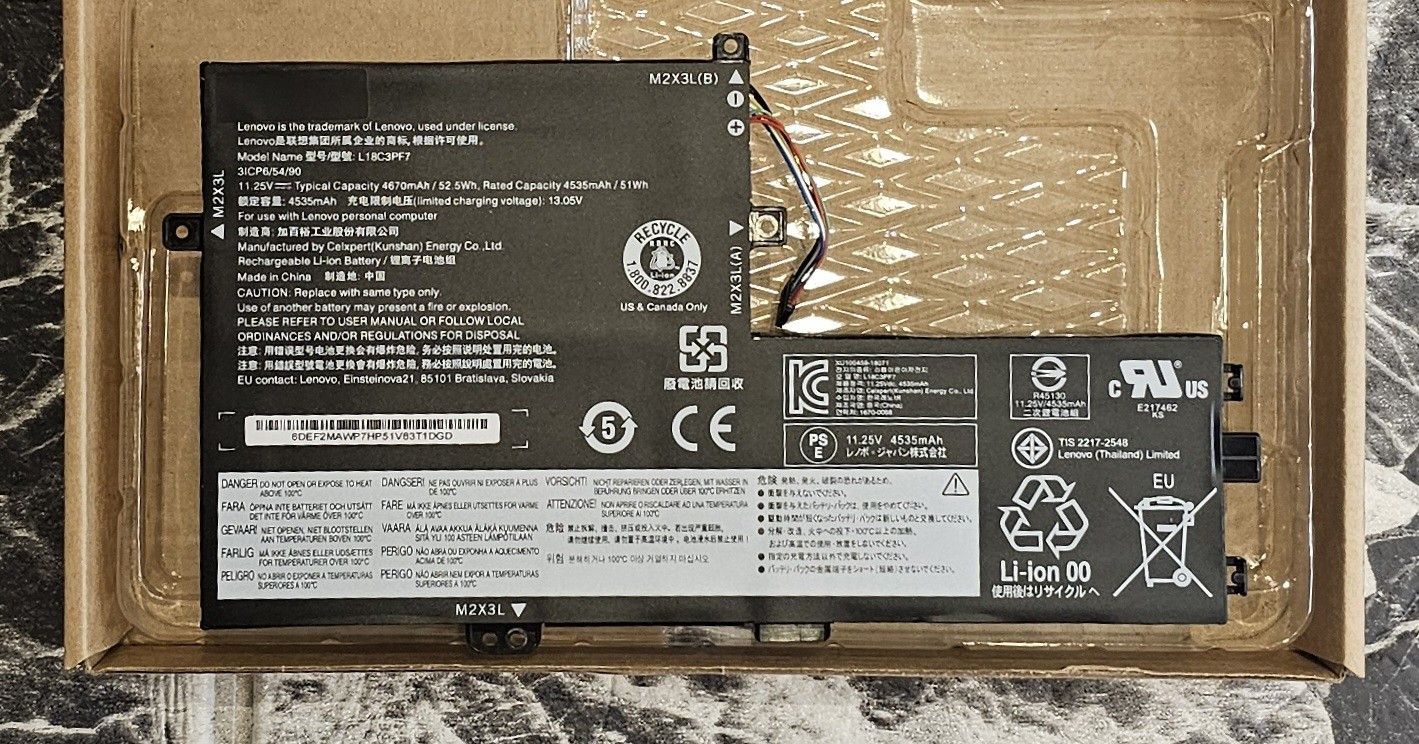 L18L3PF3 L18C3PF7 L18M3PF6 battery for Lenovo ideapad S340-15API S340-15IWL