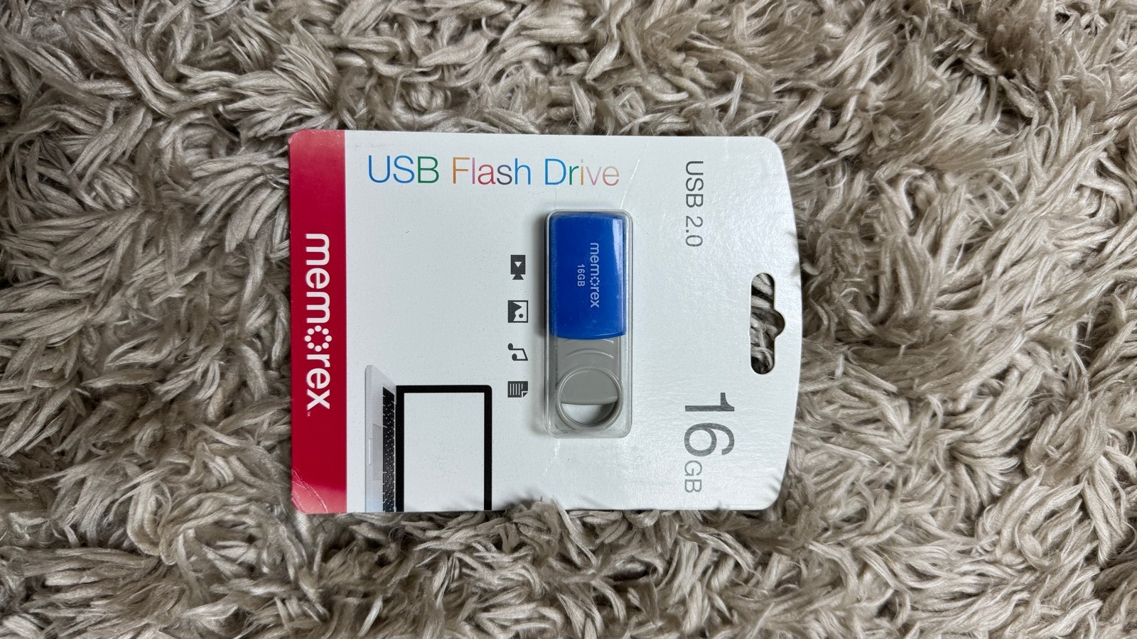 USB Flash Drive Memorex 16gb (Blue)