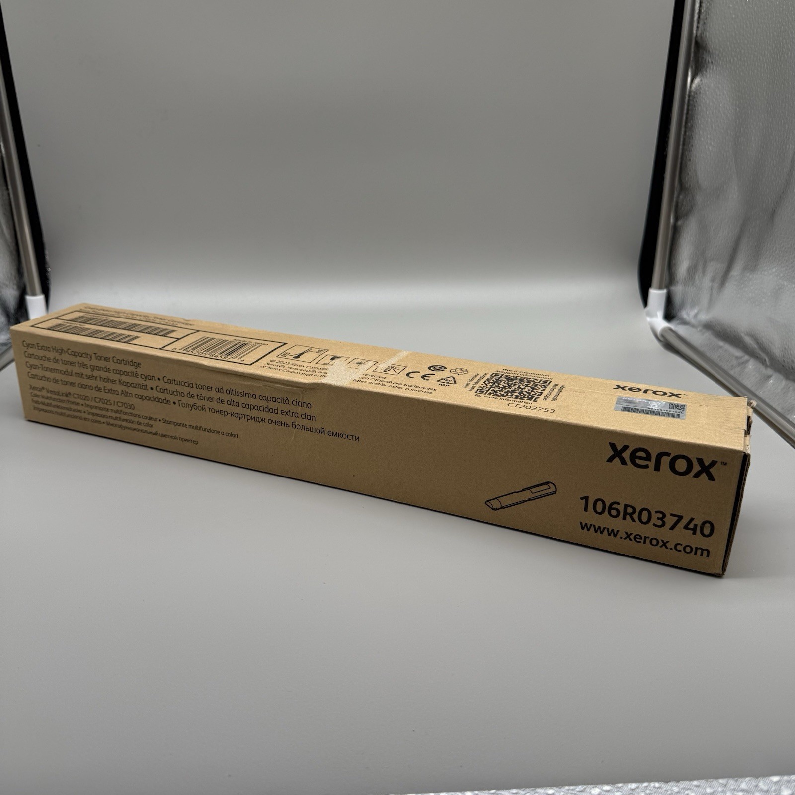 Xerox Toner Cartridge - Cyan - 106R03740