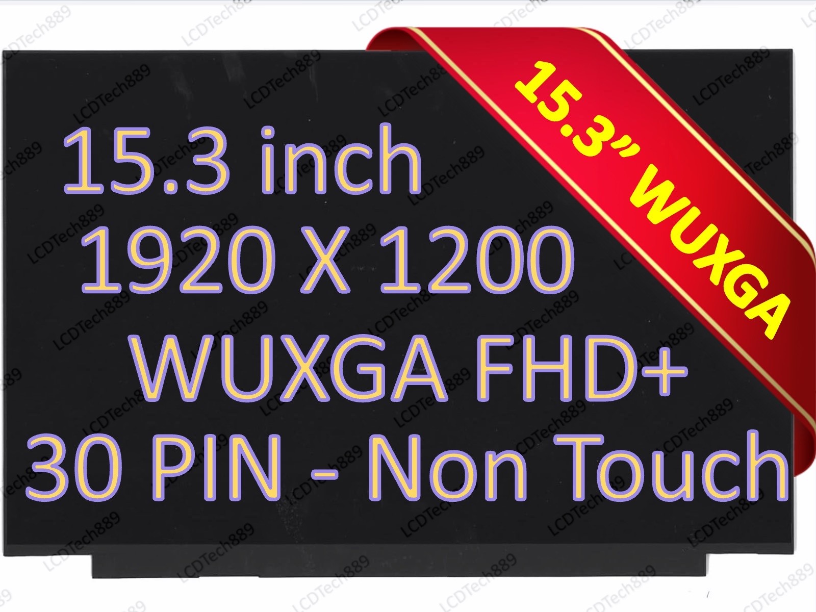 15.3" NV153WUM-N41 V8.0 B153UAN03.0 1920x1200 LCD Non-Touch Screen Display Panel