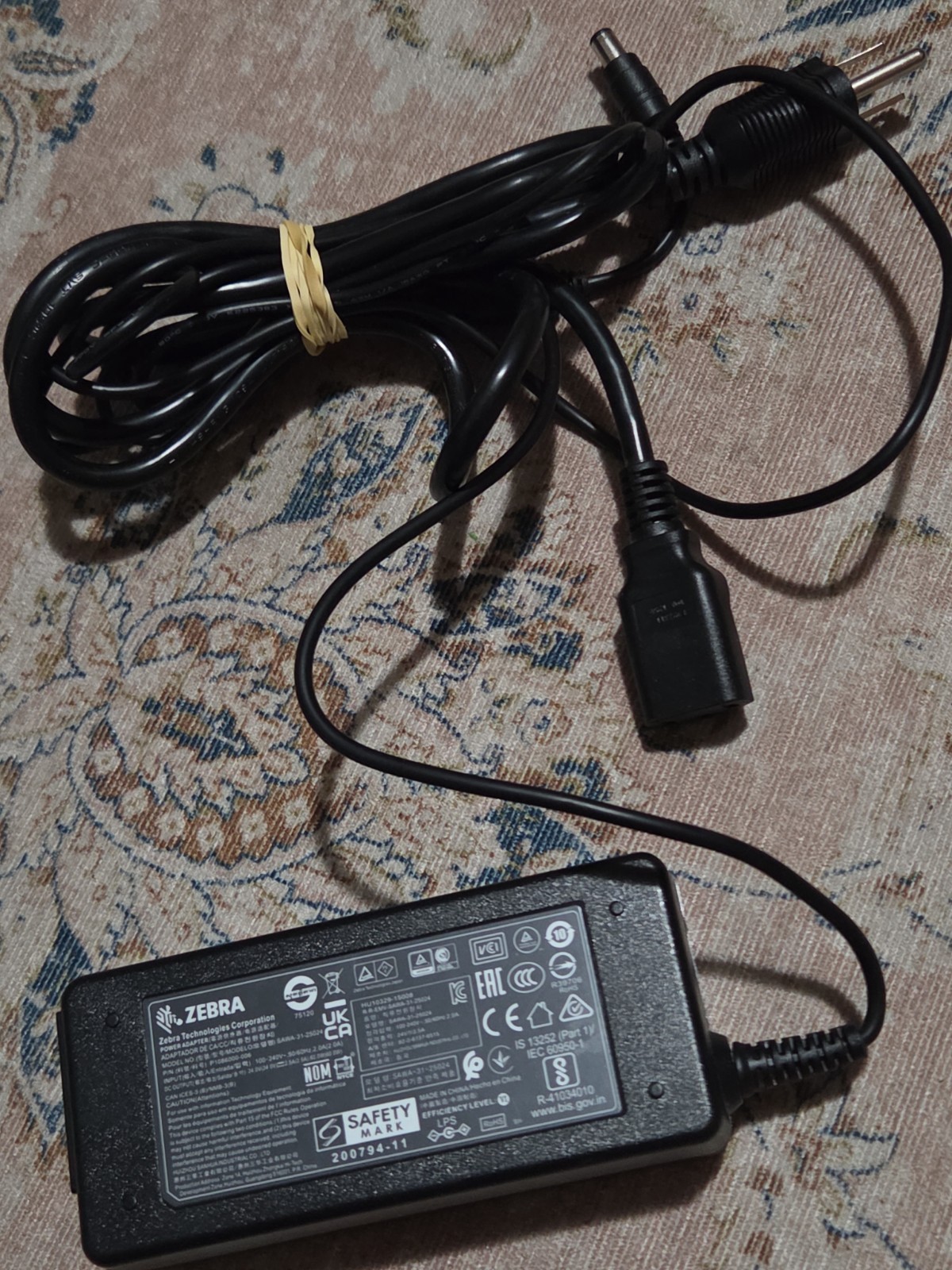 ORIGINAL ZEBRA AC Adapter Power Supply 24V 3.125A 75W for GX420d GX420t GK420d t