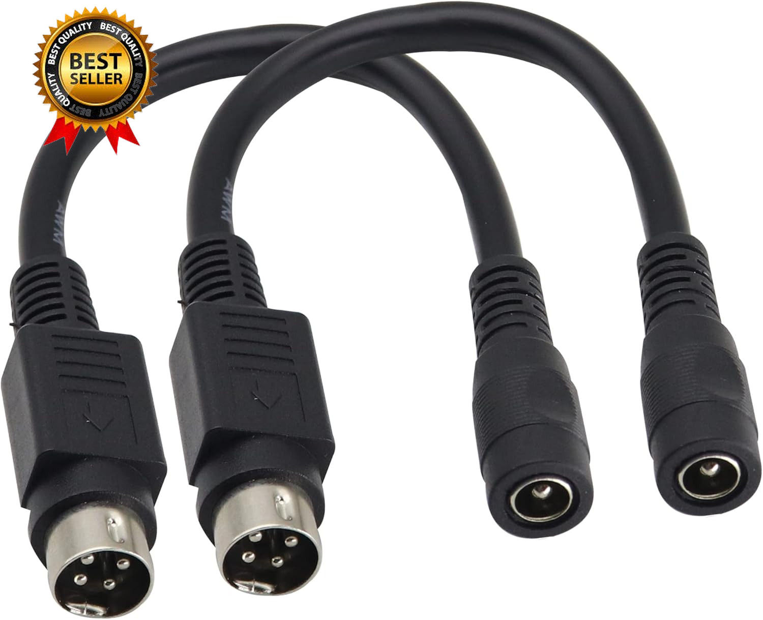 4 P In DI N to DC Power Cable4 Pi N Mini D In Male to D C 5521 Cable...