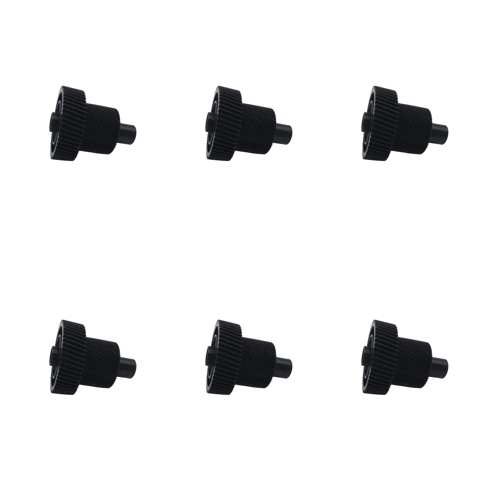 6pcs Drum Drive Gear Main Motor Gear Fits for Ricoh MP3353 MP3352 MP2852 MP2553