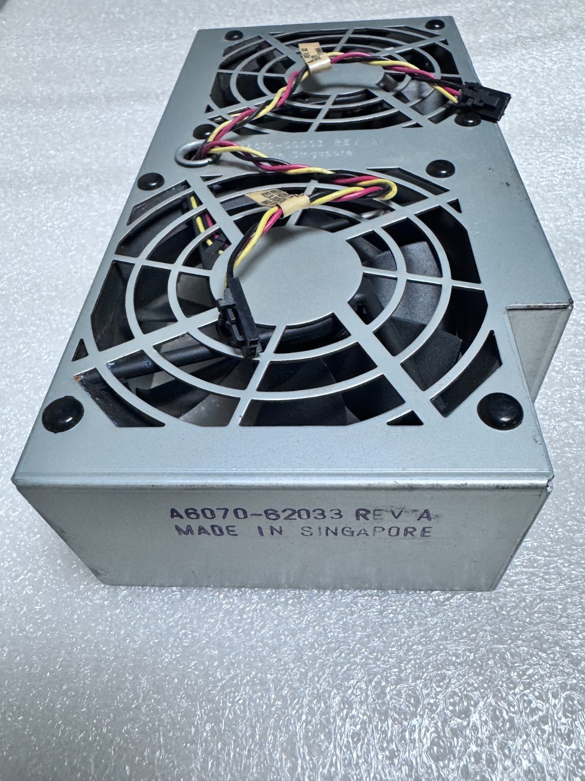 HP B2600 WORKSTATION LARGE DUAL FAN SET w/ BRACKET A6070-62033 A6070-00003