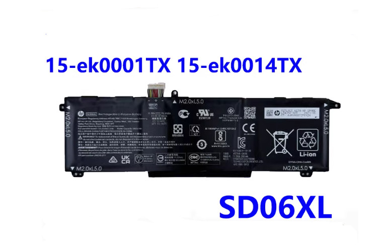Genuine 70.91Wh SD06XL L84392-005 Battery for HP Omen 15-ek 15-en 15-ek0013dx