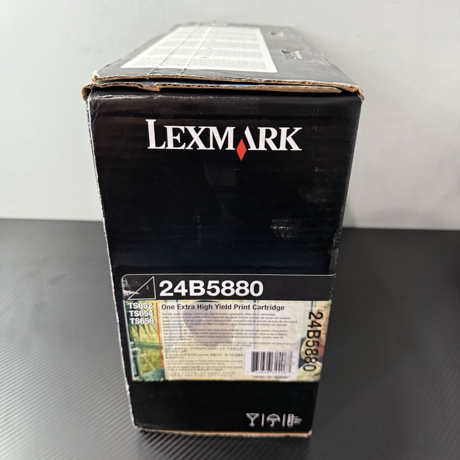 Lexmark 24B5880 Black Extra High Yield Toner Cartridge for Lexmark TS652 TS654