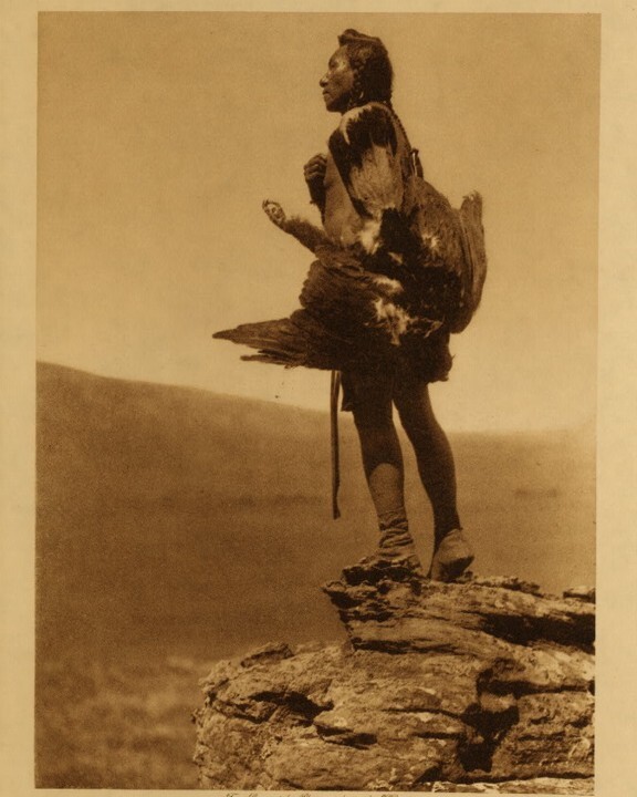 Eagle Catcher Native American Indian Mousepad 7 x 9 Vintage Photo mouse pad art