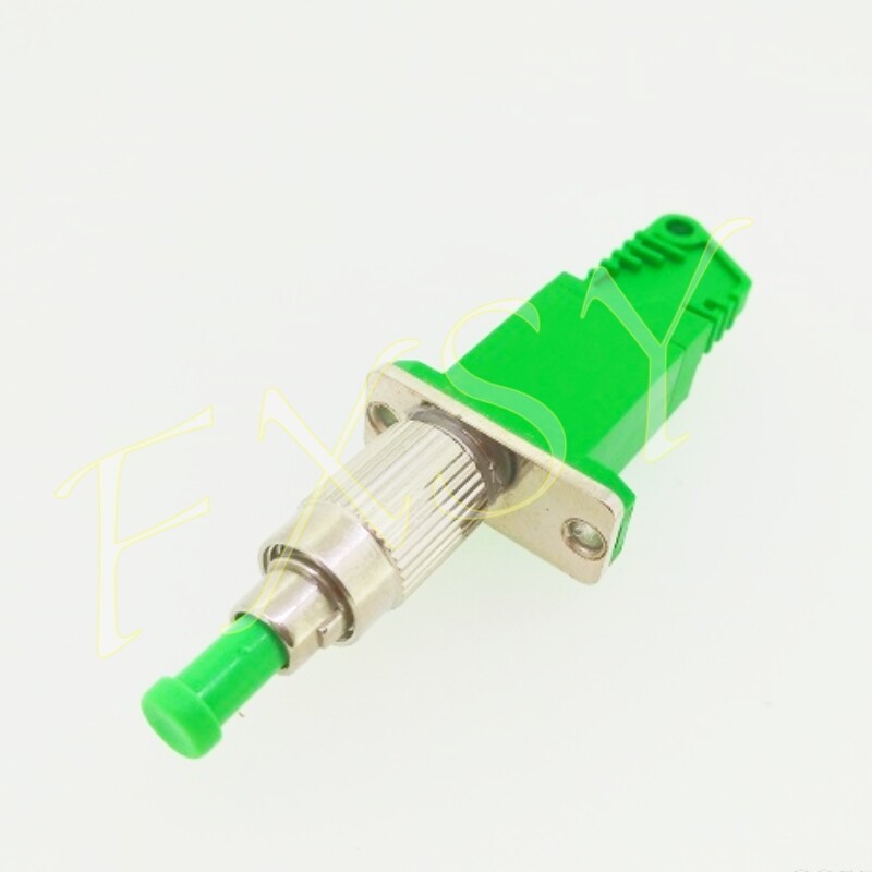 FC/APC Male to E2000/APC Female SM Hybrid Fiber Optic Adapter Optical Converter