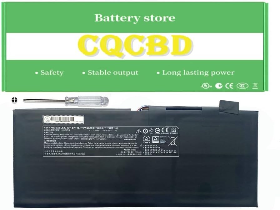 L140BAT 4 6 87 L140S 72B01 Laptop Battery for Clevo L140CU L141CU L140MU L141MU