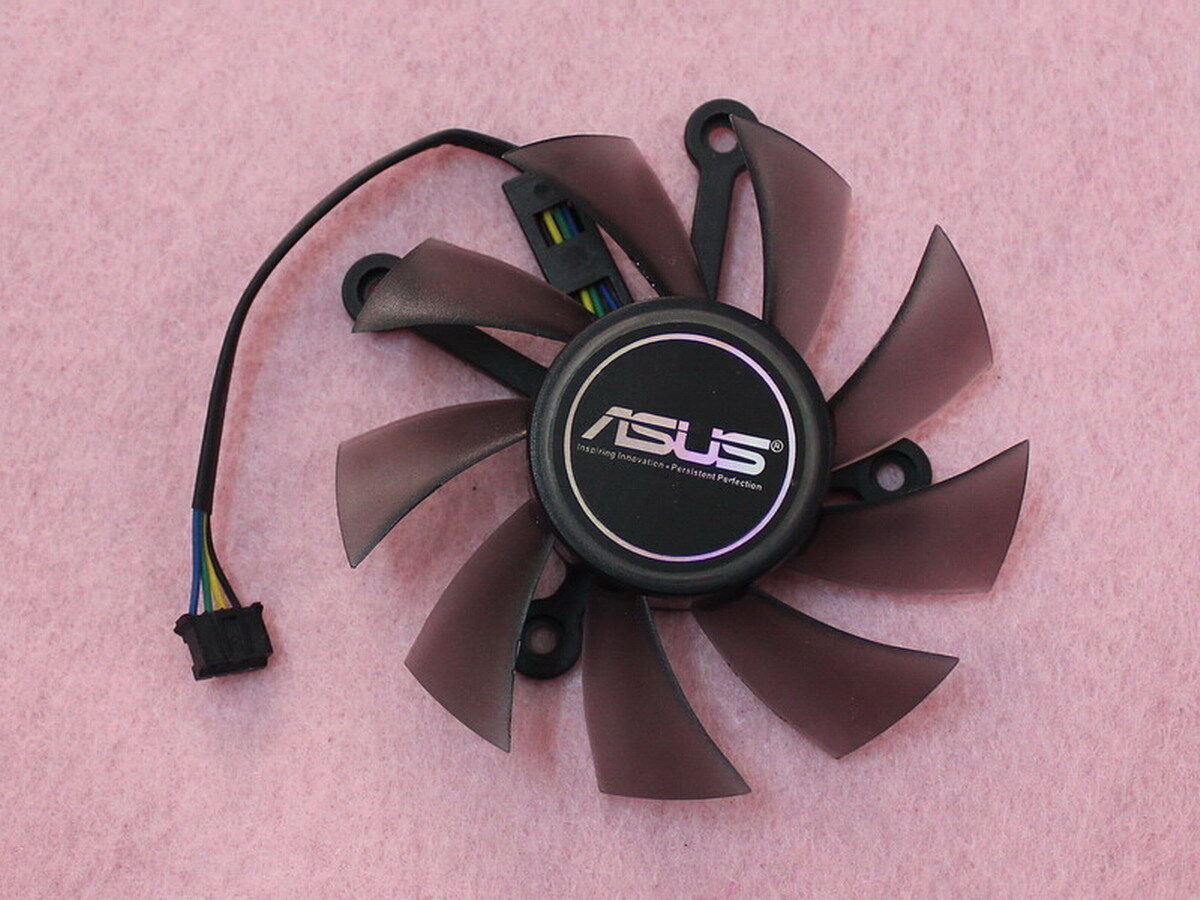 Cooler Fan For ASUS GTX 560 680 GTX 560Ti HD7850 FD8015U12S 75mm Graphics Card