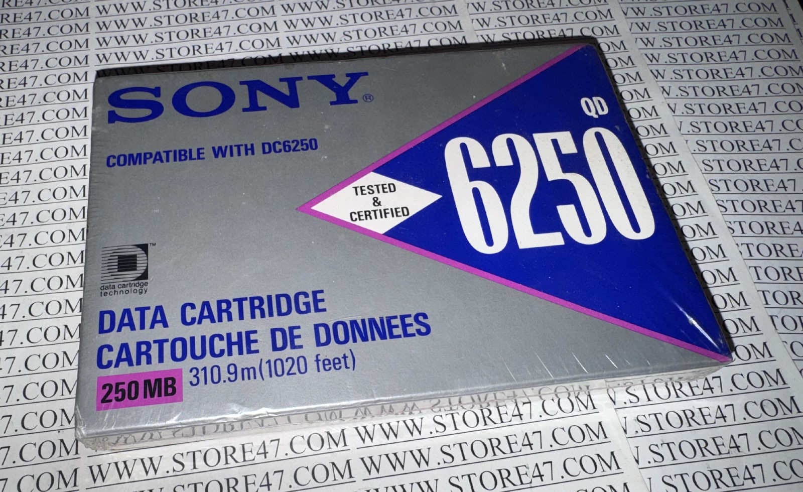 SONY QD6250n Imation 3M DC 6250 QIC-150 Data Tape Cartridge 250MB Sealed NOS