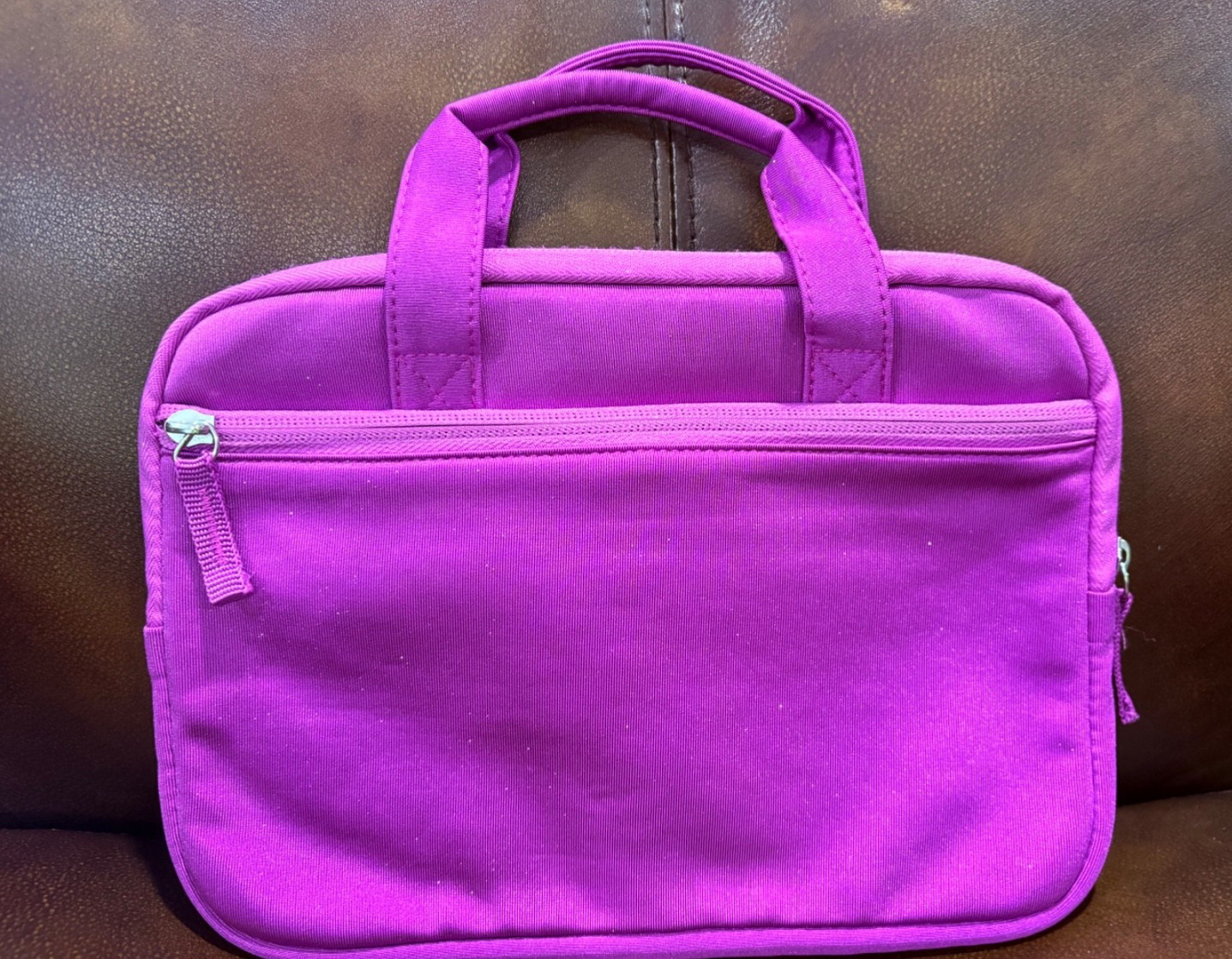 NuPro Zipper Sleeve Tote for Fire Kids Edition Tablets Purple 7" or 8" Displays