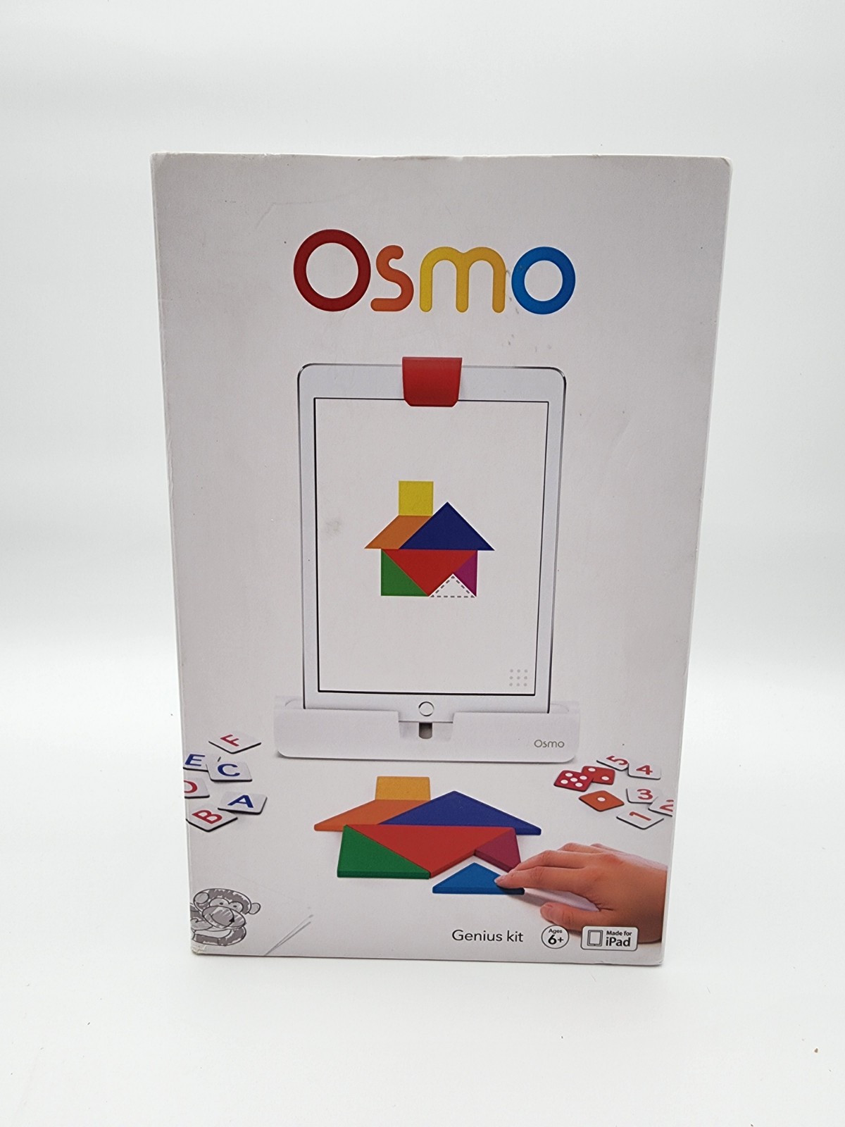 Osmo Genius Kit for iPad Tangram Words Numbers Newton NEW