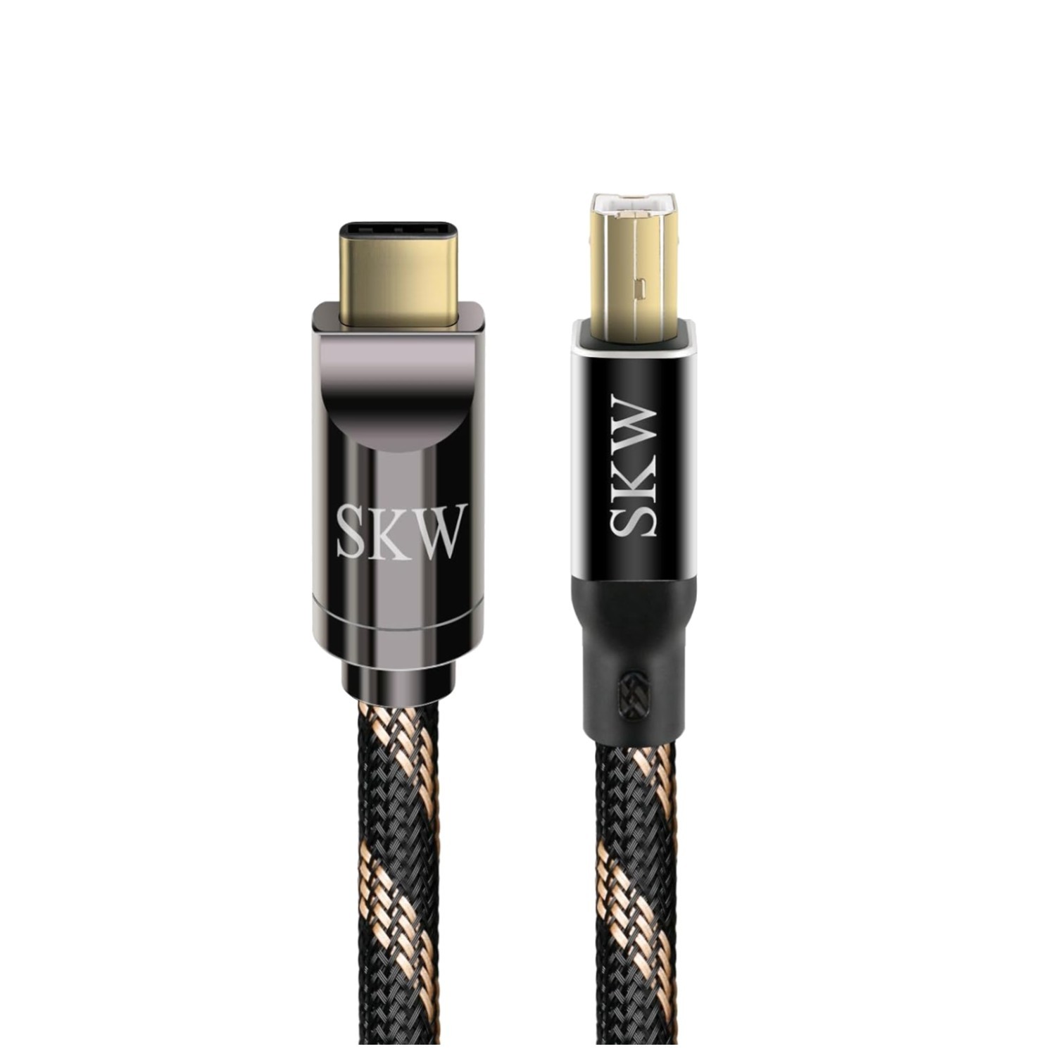 High Speed USB C to USB B Cable 4.9ft - Audiophiles