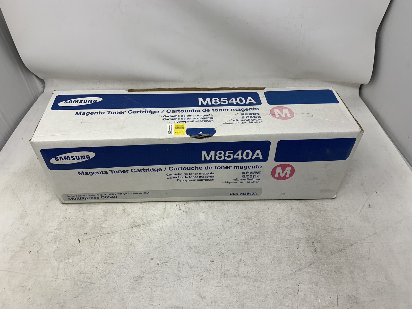 New Genuine Samsung CLX-M8540A Toner Cartridge Magenta