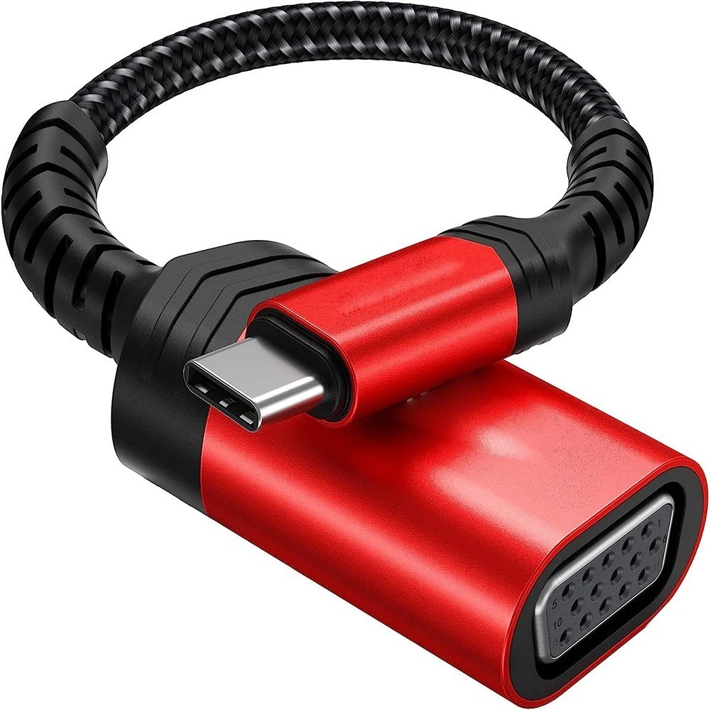  USB C to VGA cable USB 3.1 Type C to VGA adapter converter 4 Apple Dell Lenovo