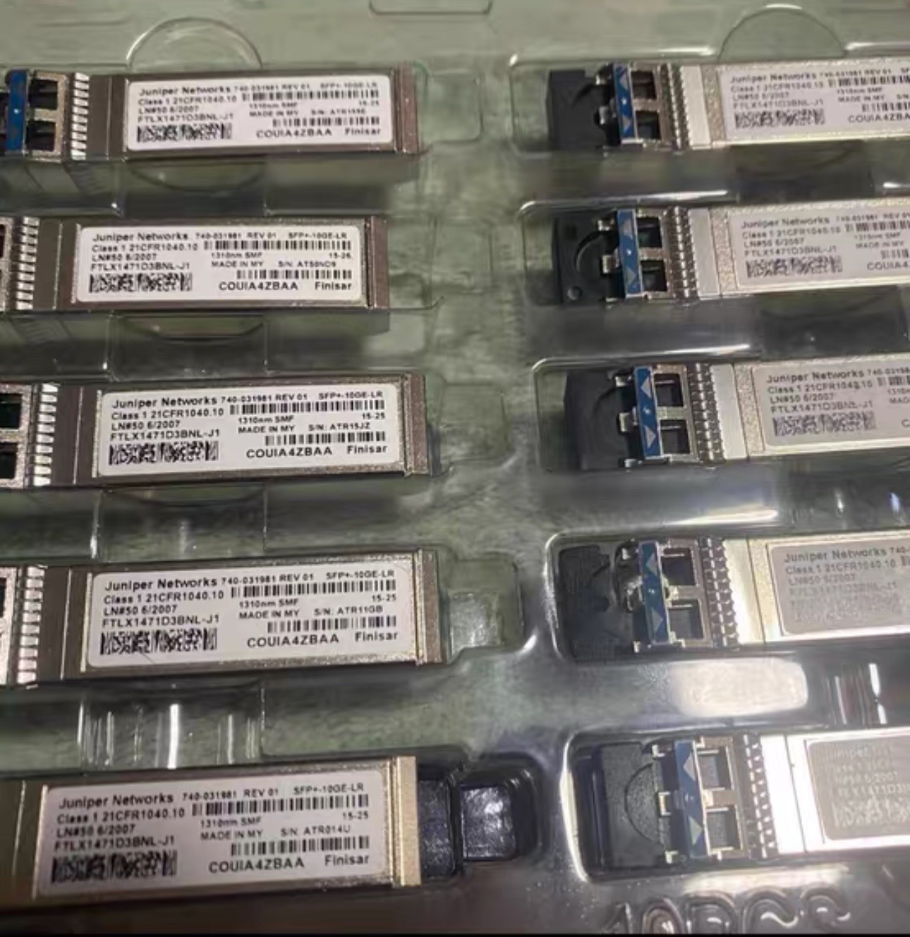 10pcs Juniper EX-SFP-10GE-LR SFP+ 10GBase-LR 10GB Optic EX4200 EX4300 740-031981