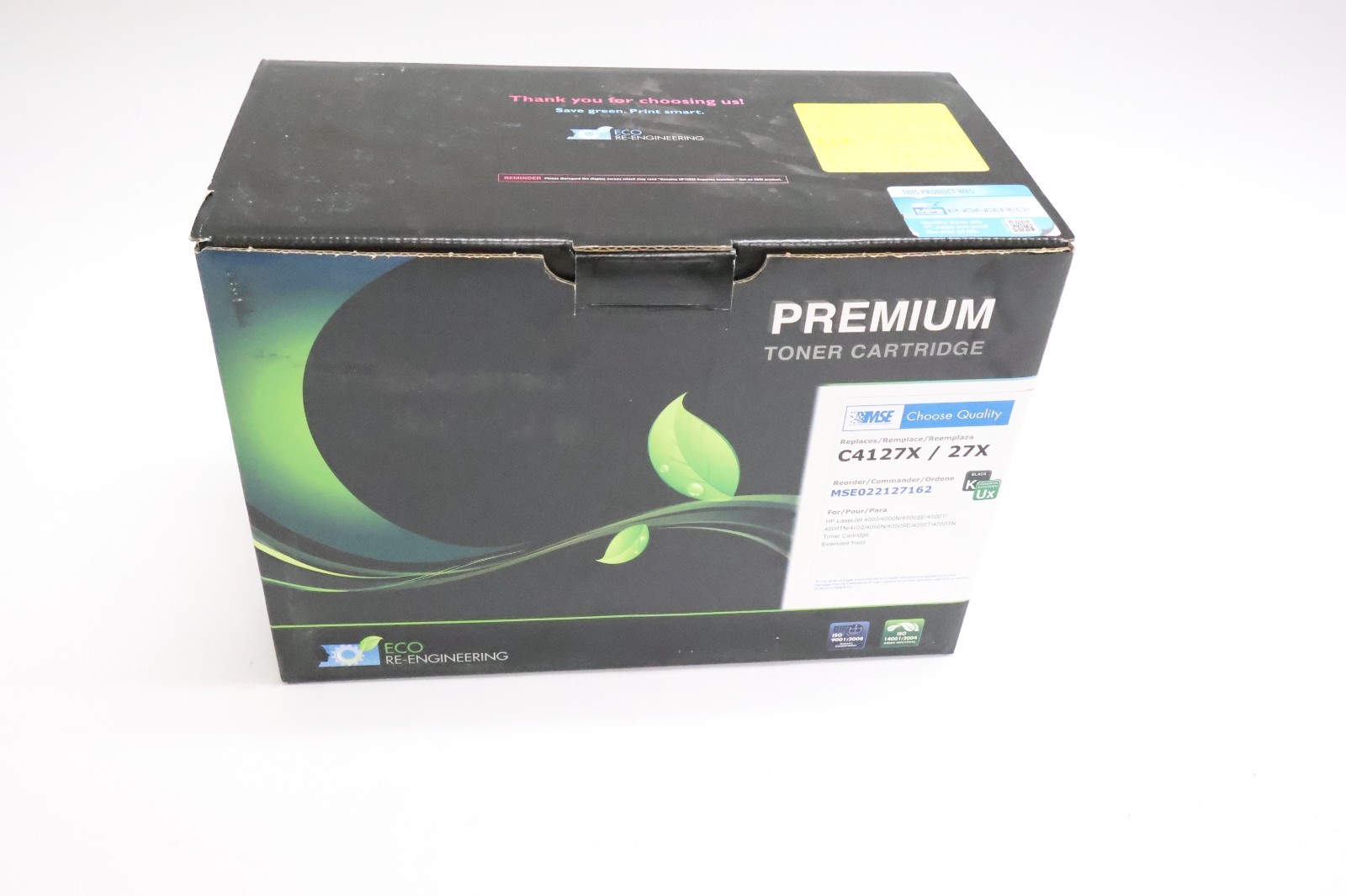 MSE C4127X 27X Black Toner Cartridge for HP LaserJet 4000 4050 New