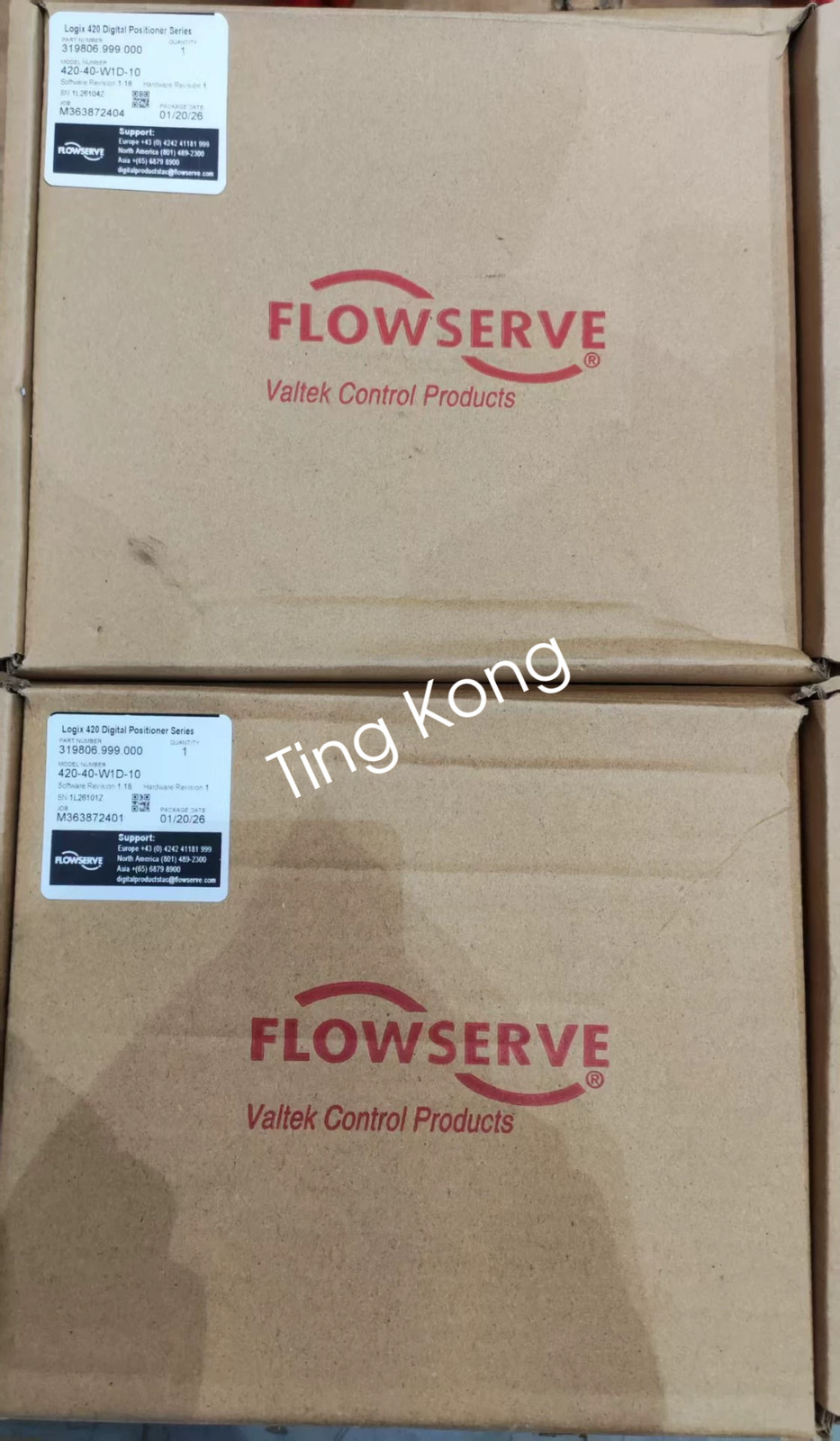 1PCS Flowserve Logix 420 420-40-W1D-10 digital locator new via FedEx or DHL
