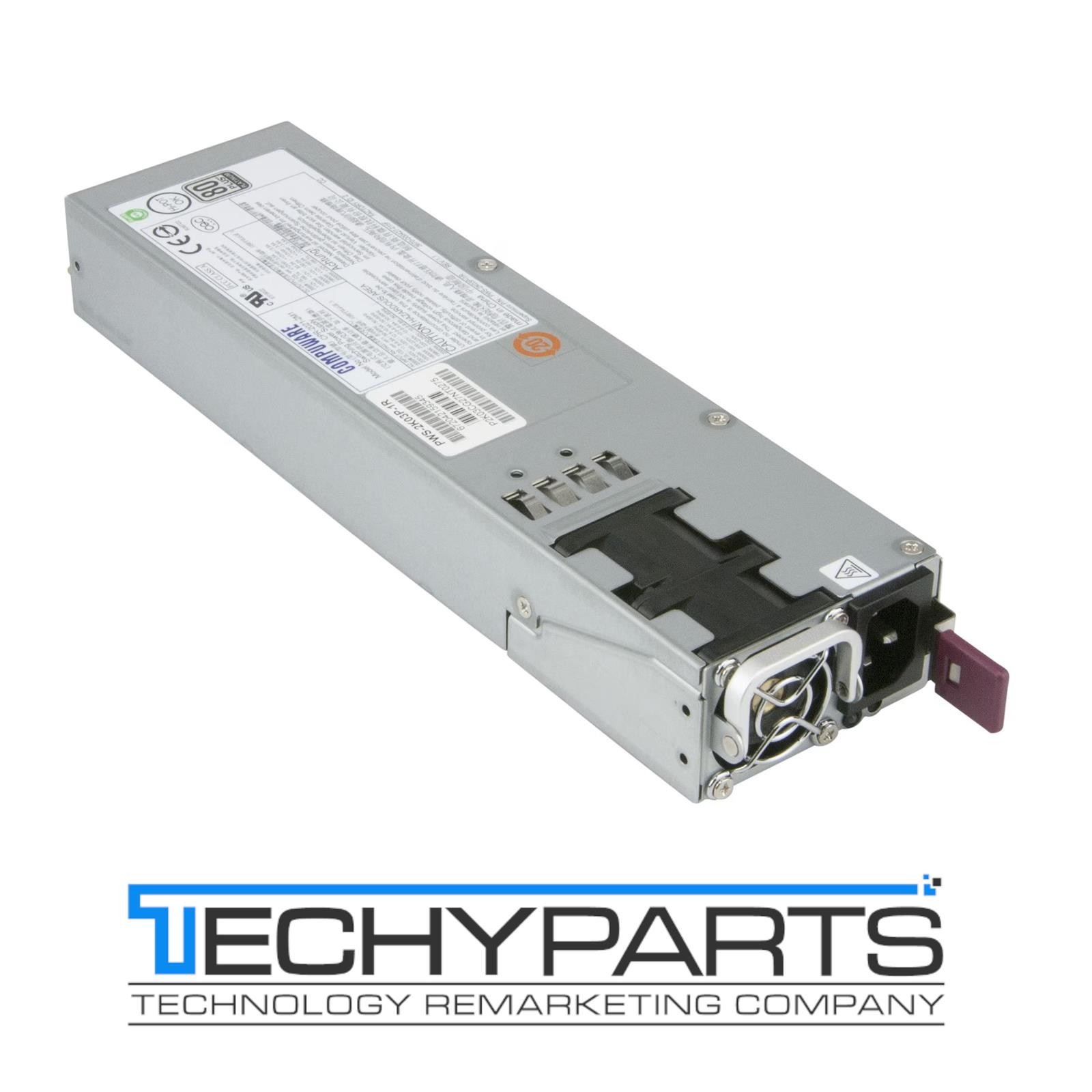 SUPERMICRO PWS-2K03P-1R 2000W 1U 80 Plus Platinum Switching Power Supply