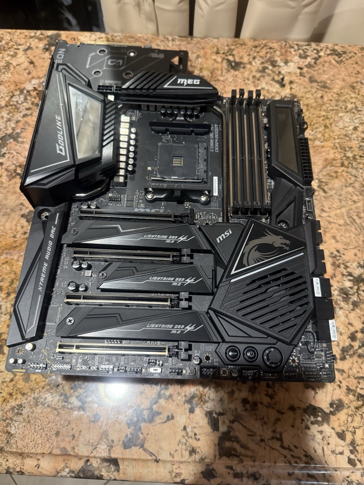 MSI MEG X570 GODLIKE AM4 ATX Motherboard for AMD DDR4 4 DIMM USB 3.2 HDMI