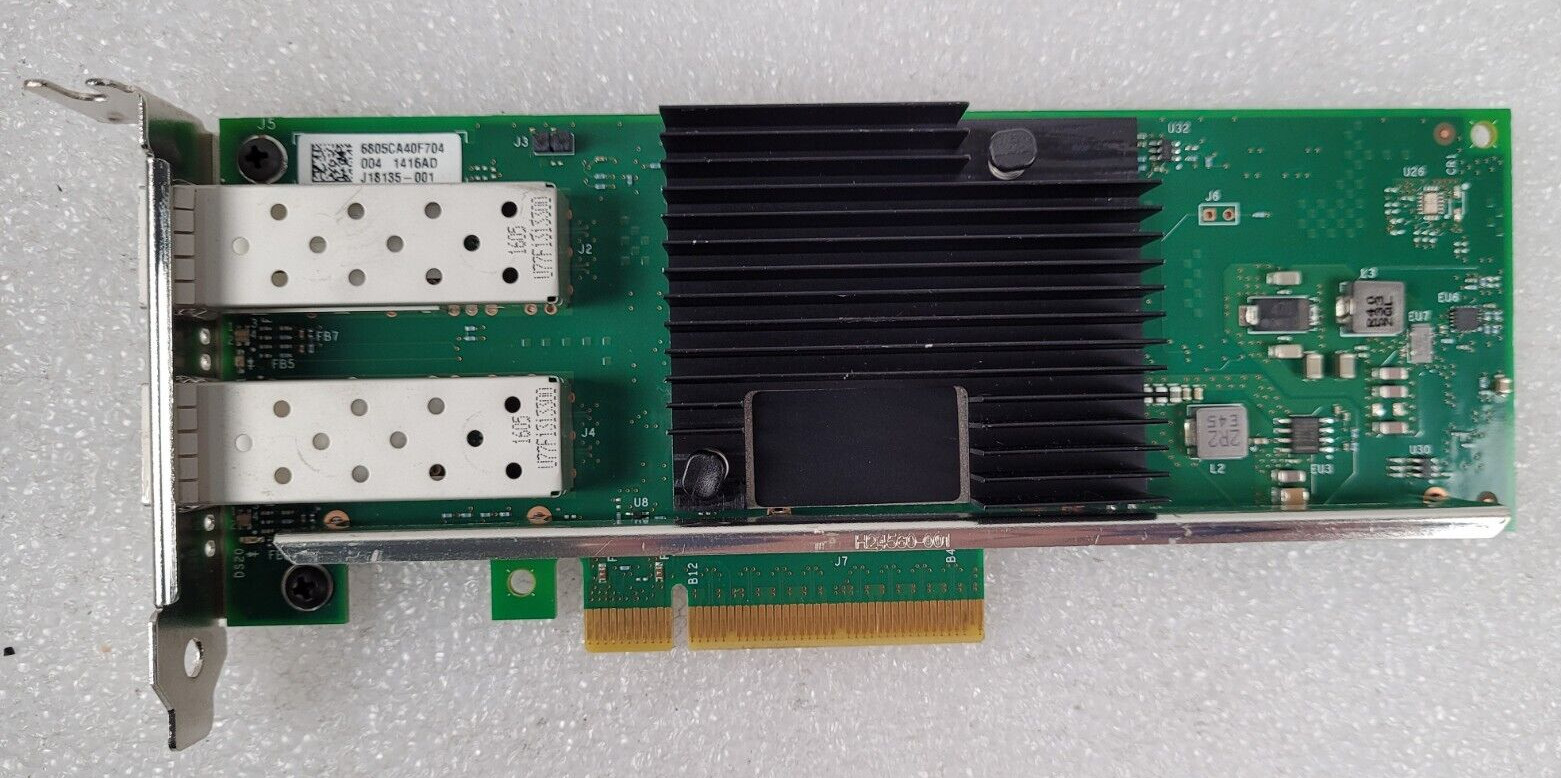 Lenovo / Intel X710-DA2 Dual Port 10Gb SFP Network Adapter 01DA902 HH Bracket