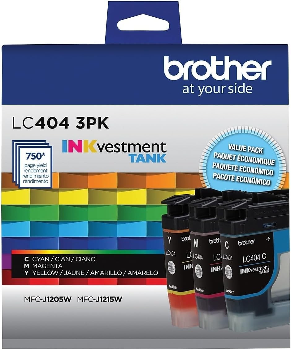 Brother LC4043PKS of Standard Yield Cyan, Magenta and Yellow -Ink -Cartridges