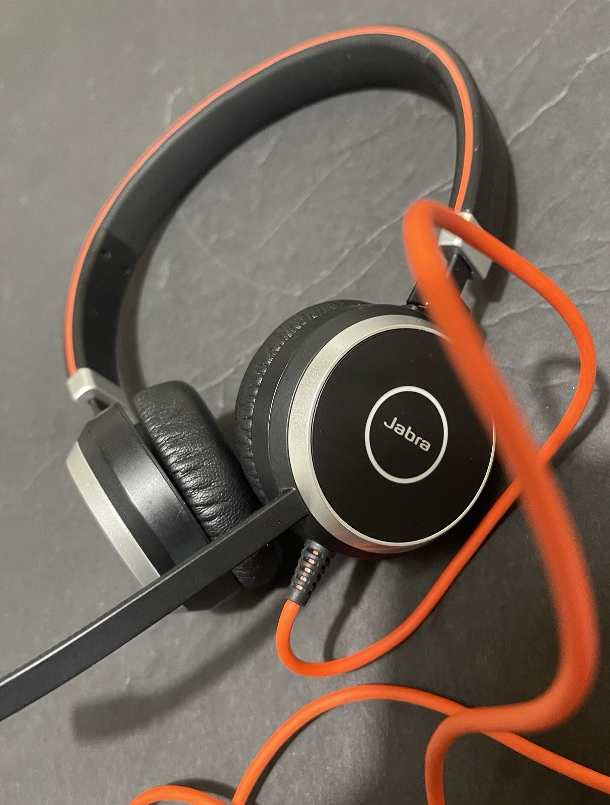 Jabra Evolve 40 UC Optimized Professional Wired Mono Headset - Black
