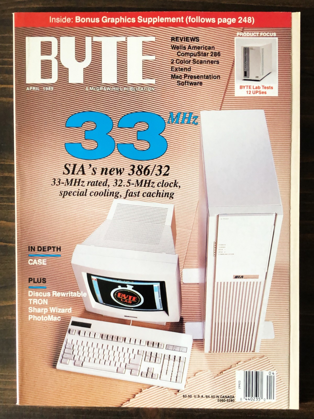 Byte Magazine April 1989