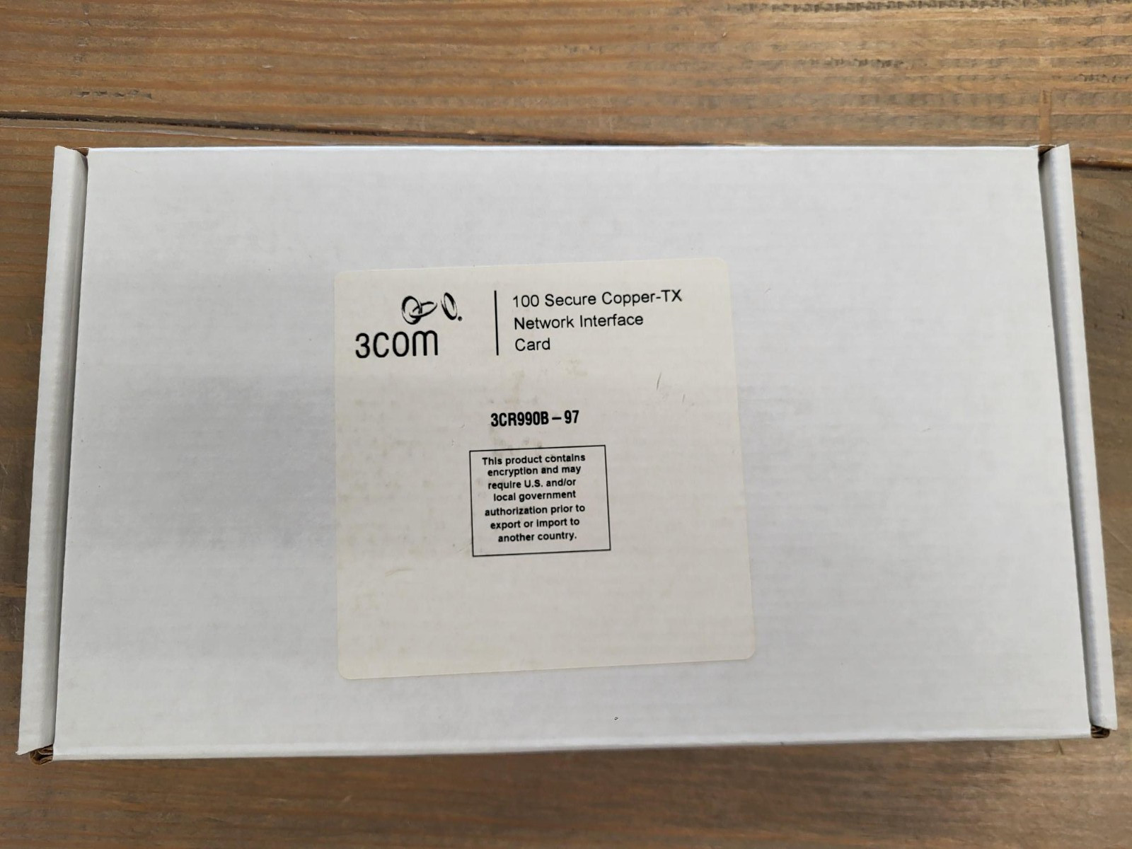 NEW - 3COM 100 Secure Copper-TX Network Interface Card 3CR990B-97