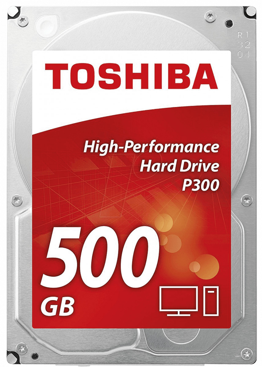 Toshiba P300 500GB 3.5" SATA  6Gb/s 7200RPM Internal Hard Drive HDD HDWD105UZSVA