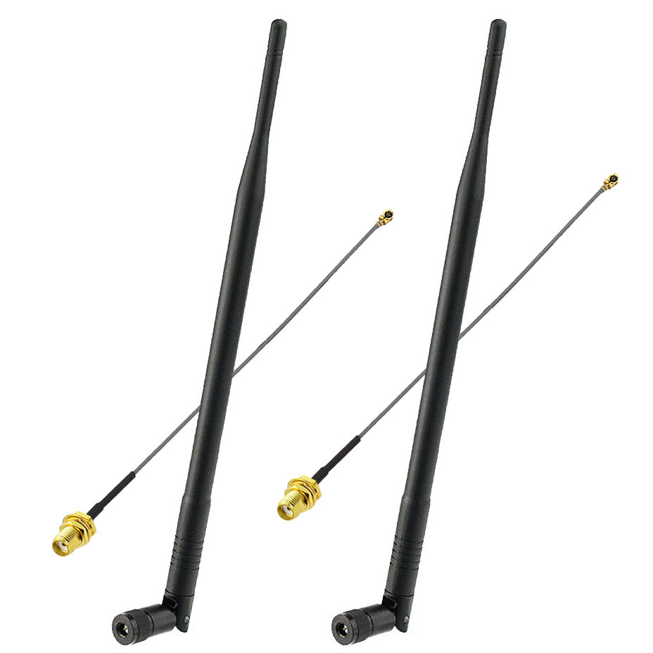 2-Pack 5dBi 868MHz 915MHz Antenna Kit for LoRa Transceiver Arduino Smart Home