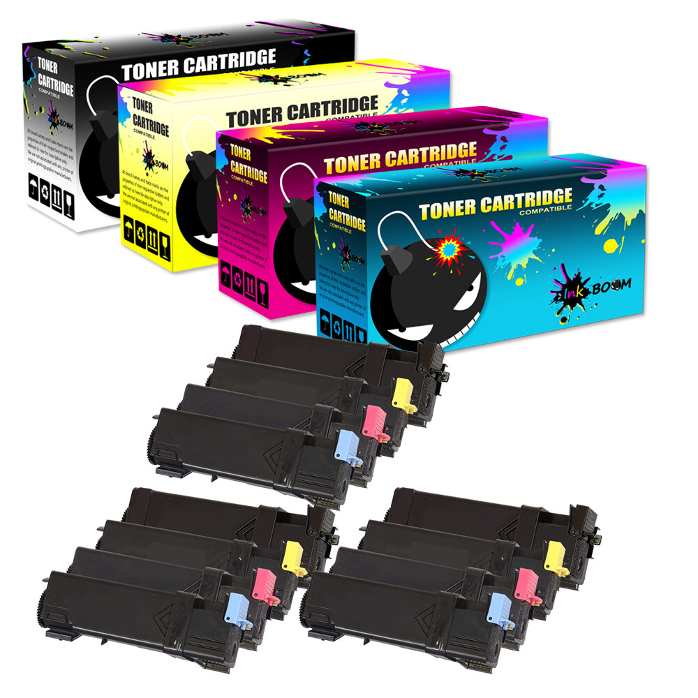 12 Toner for Dell 2150 2155 Color Laer 2150cn 2150cdn Multi-Function 2155cn