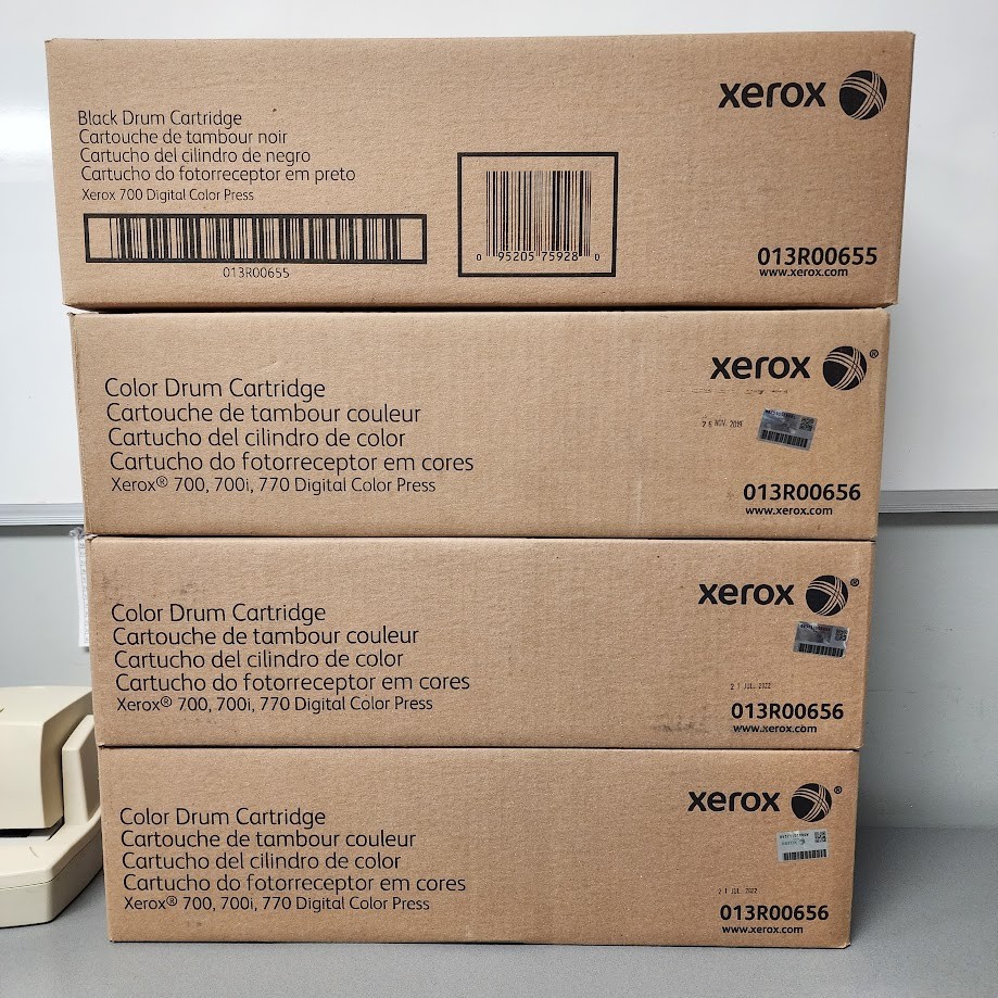 Xerox Set X4 Drum Unit for Xerox 700 Digital Color Press - NEW