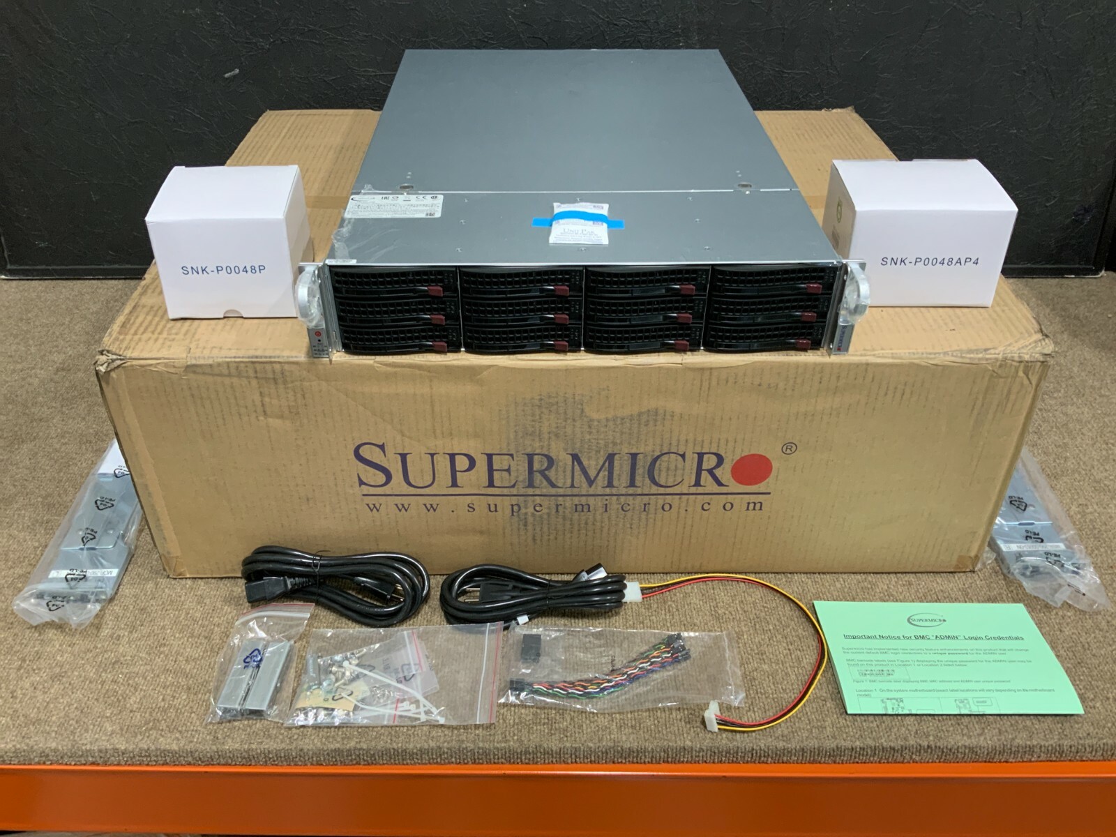 SuperMicro SuperStorage 6028R (2U) SSG-6028R-E1CR12N  | 🇺🇸✨🇺🇸✨ NEW