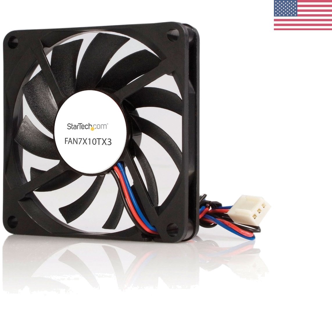 Replacement 70mm TX3 Dual Ball Bearing CPU Fan for Quiet Cooling Solutions