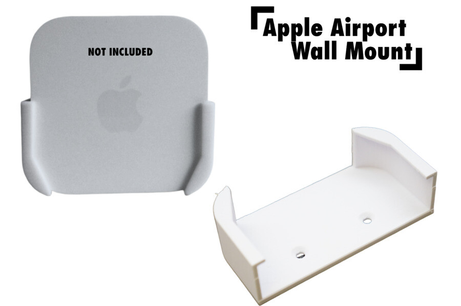 Secure Wall Mount Holder Bracket for Apple Airport Express (A1354, A1392)