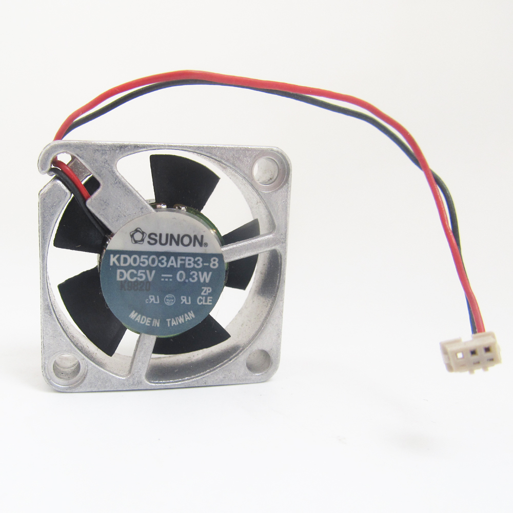 4pcs SUNON 3010 KD0503AFB3-8 30x30x10mm 5V 0.3W Aluminum Frame DC Cooling fan