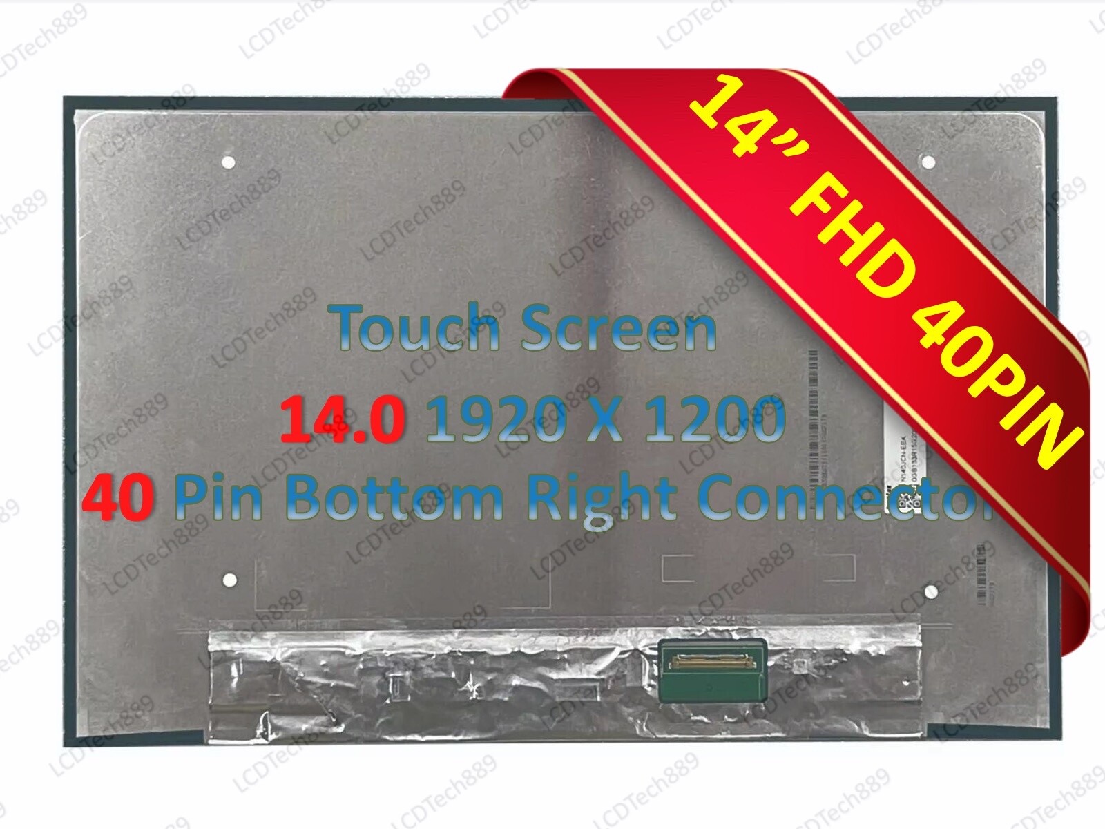 N22327-001 N140JCN-EEK NV140WUM-T01 B140UAK01.0 14" WUXGA Touch LCD Screen New