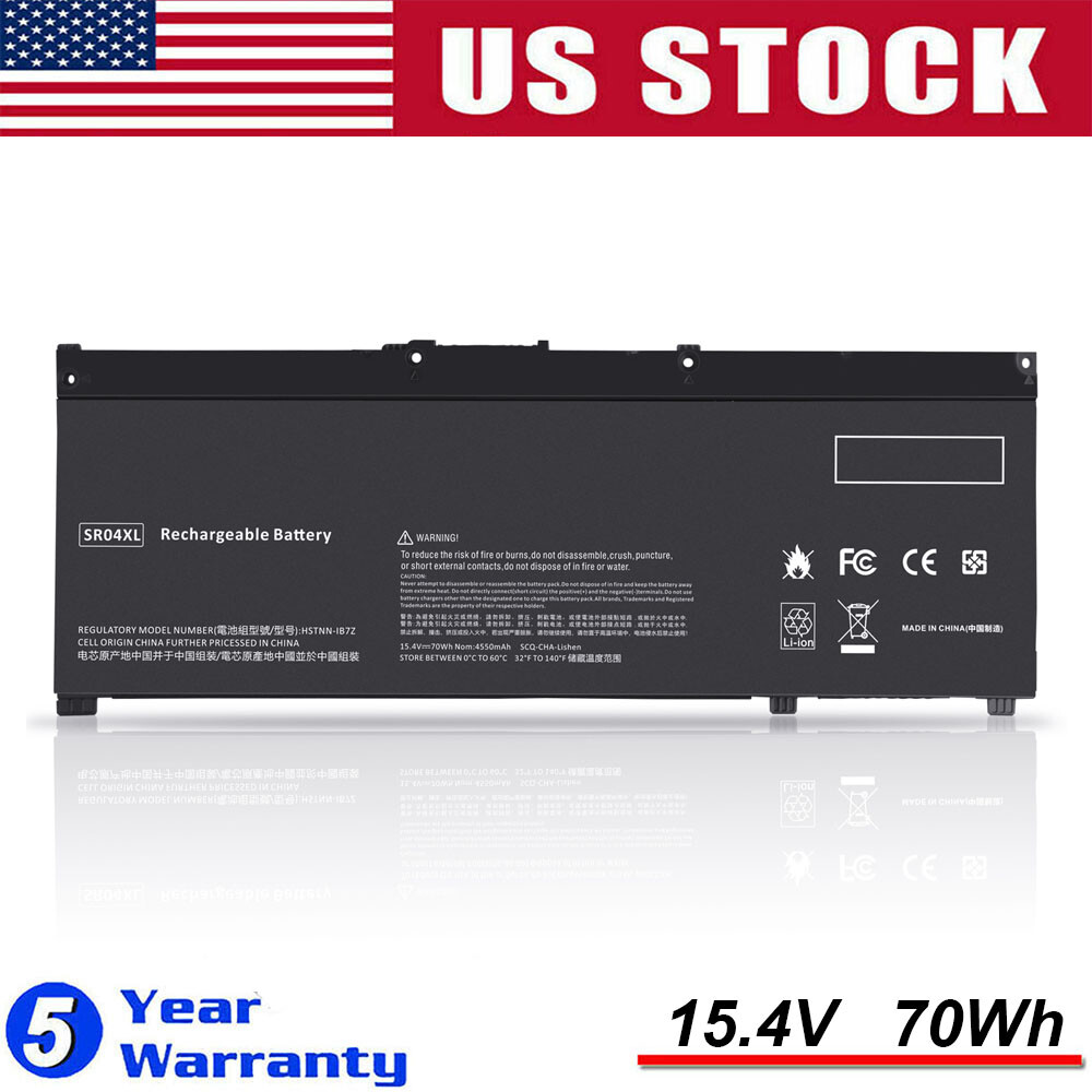 ✅ SR04XL Battery for HP Omen 15-CE 15-DC 15-CB 917678-2B1 917678-171 HSTNN-DB7W
