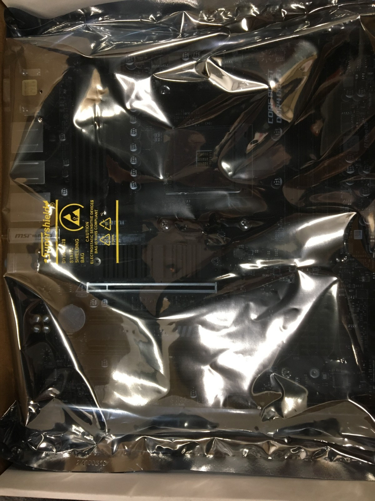 RMA Replaced MSI PRO B550M-VC WIFI AM4 DDR4 MB with I/O & 3rd party anteena.