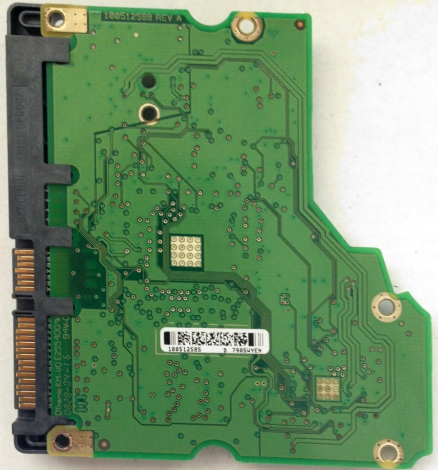 PCB ST31500341AS 100512585 P/N: 9JU138-568 F/W: SD37 Seagate