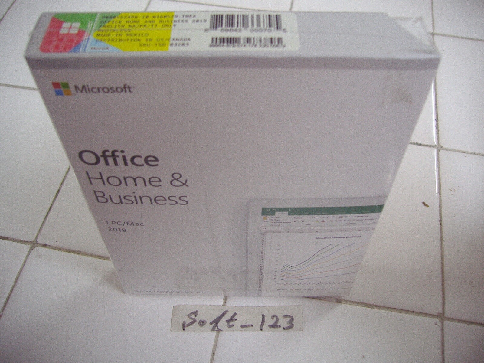 Microsoft Office Home & Business 2019 Full Version for 1 PC/MAC (PKC)=SEALED BOX