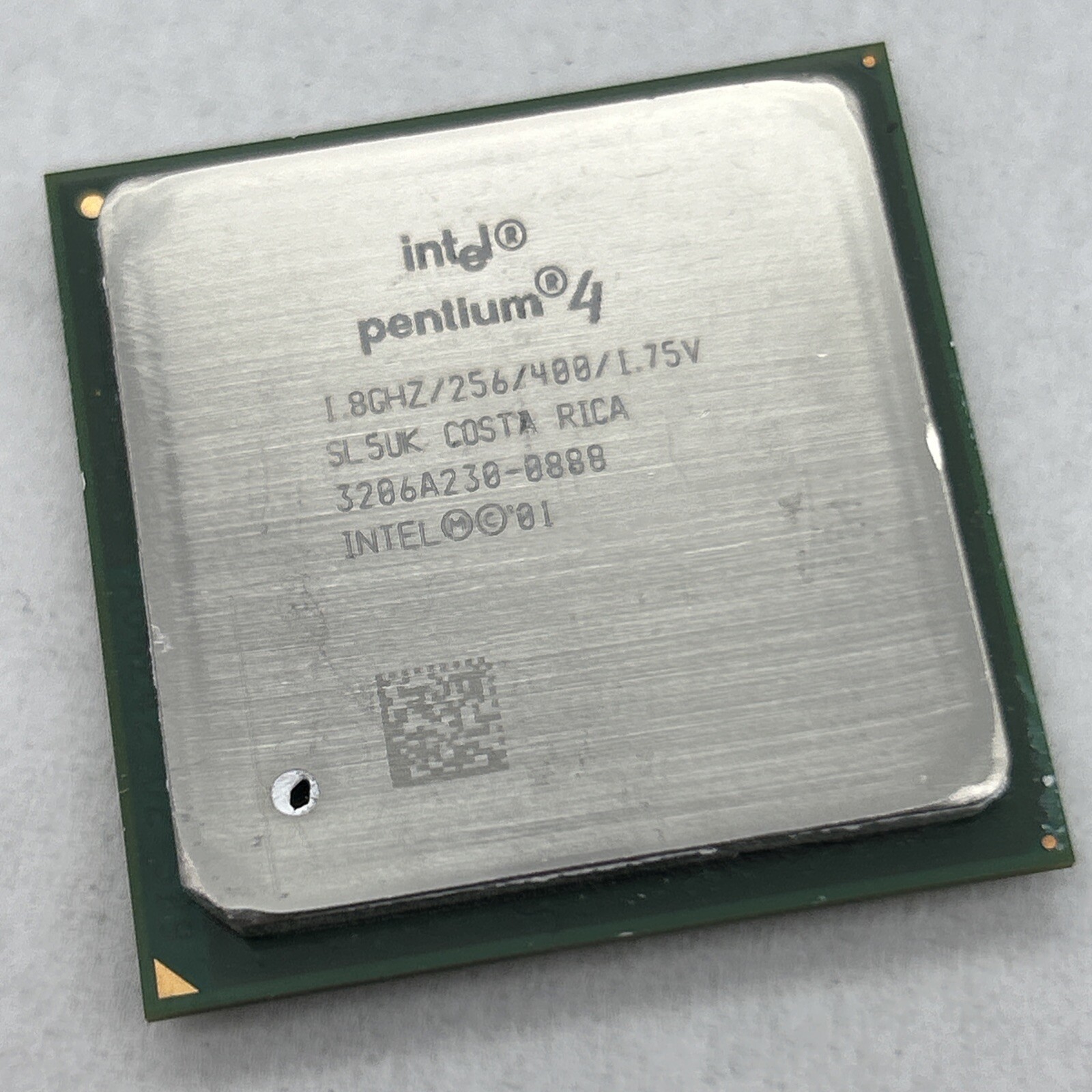 Intel Pentium 4 * 1.8GHz Socket 478 CPU 256k 400FSB Tested P4 SL5VJ Processor