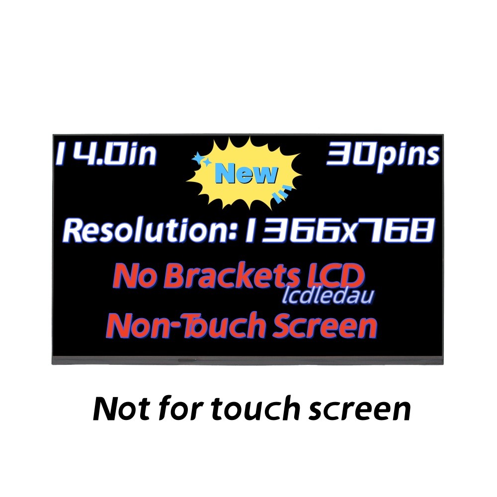 NT140WHM-N45 Dell PN DP/N 05TXC 005TXC 025T0 0025T0 HD LCD LED Non-Touch Display